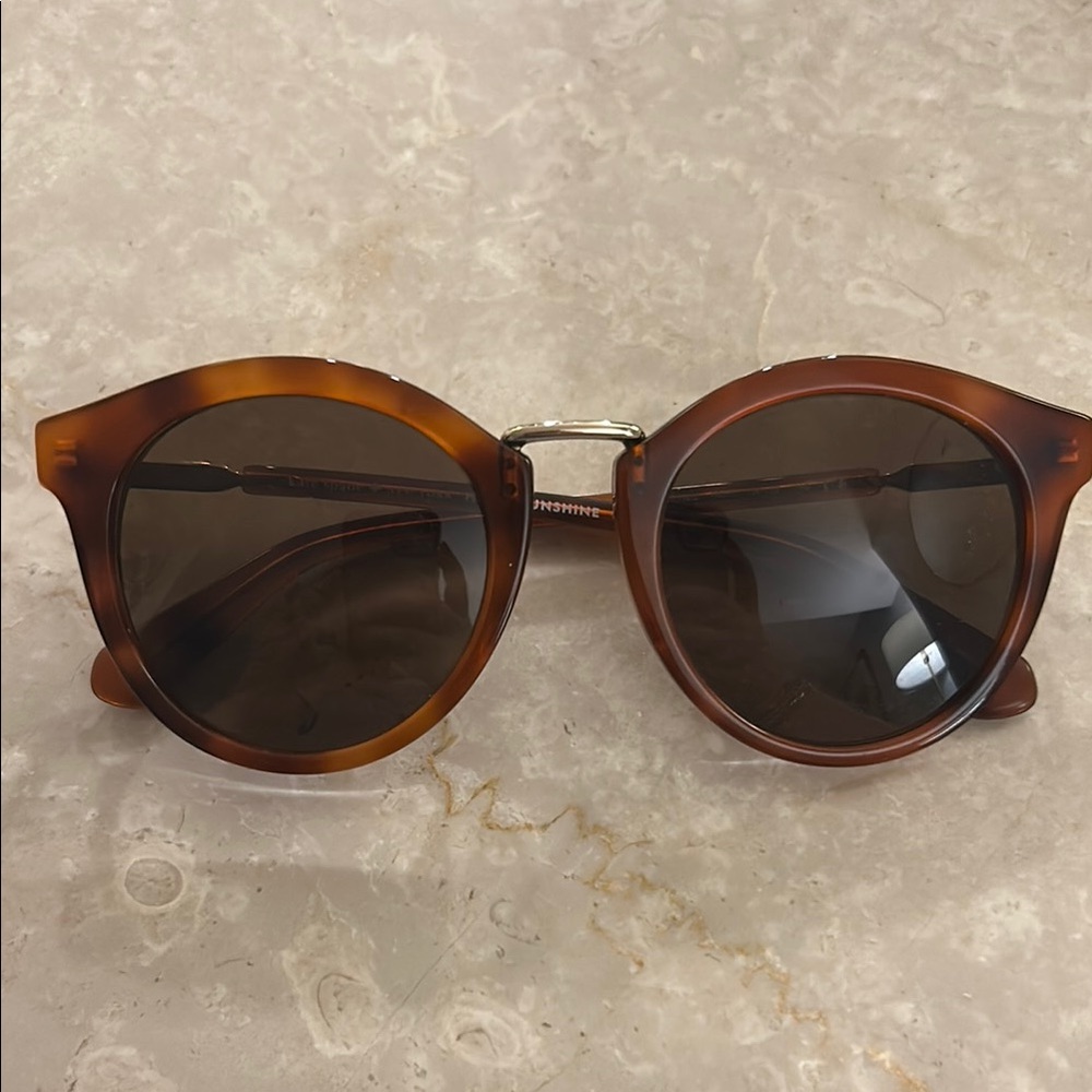 Kate Spade Tortoise Shell Round Sunglasses